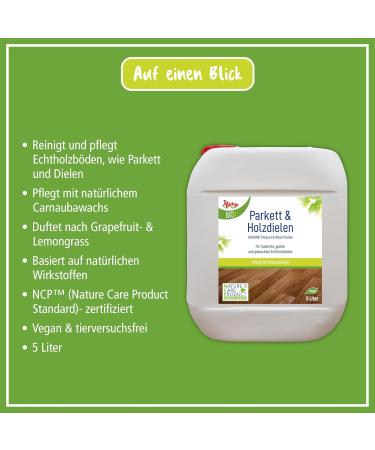 Buy Poliboy Organic Parquet & Wooden Floor Care - Vegan 5L - Protect Your Valuable Floors - Made in Germany - Buy Online on GoSupps.com