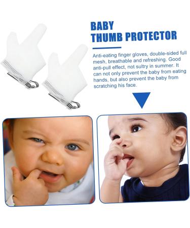 Anti-Eating Baby Gloves - Stop Thumb Sucking Kit for Kids - Buy Online on GoSupps.com