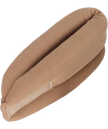 Neck Protection Support - Customized Curve Comfort for Spine Pain Relief | Ideal for Work Studies & Driving - Brown - Buy Online on GoSupps.com