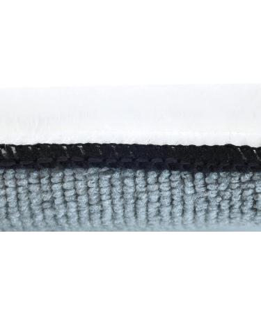 Auto Fiber Scrub Ninja - Premium Cleaning Sponge for Leather Plastic & Upholstery (12.7 x 7.6 cm) - White/Gray - Buy Online on GoSupps.com