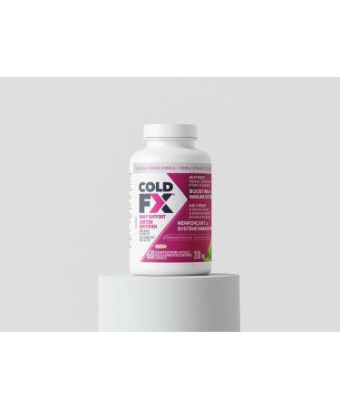 COLD-FX Daily Support support your immune system with North American Ginseng Extract Helps Reduce Frequency and Severity of Cold and Flu Symptoms Daily Immune System Booster 60 Vegan Capsules - Buy Online on GoSupps.com