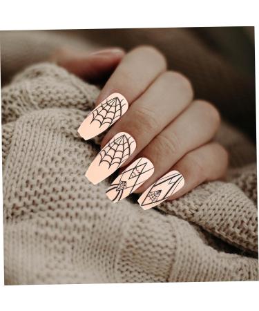 Beaupretty 5 Sets Halloween Fake Nails Halloween Nails Halloween Nail Decorations Fake Nails for Nail Art Halloween Nail Stickers Nails for Women Nail Art Decoration Nails Press on False Nail - Buy Online on GoSupps.com