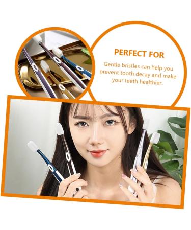 Gatuida 10-Pack Professional Toothbrush Cleaning Tools - Portable Gum & Dental Care Accessories for Families - Buy Online on GoSupps.com