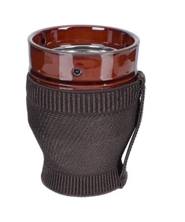 Beavorty 1stk Moxibuslass-Schabeschale Moxa massage tab smoke-free moxibus tunner moxibusion roll holder Moxa-stick cup MOXA stick burner ceramic Moxibuspot care