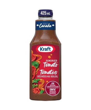 Kraft Sundried Tomato & Oregano Salad Dressing 425 ml Bottle Sundried Tomato & Oregano 425 ML (Pack of 1)