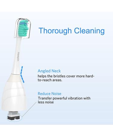 6 Pack Replacement Brush Heads for Philips Sonicare E-Series Electric Toothbrushes - Buy Online on GoSupps.com