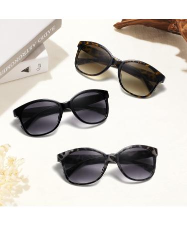 Buy Madison Avenue Vintage Bifocal Reading Sunglasses for Women - Classic UV Protection Sun Reader Glasses in Grey Demi +1.5 - Buy Online on GoSupps.com