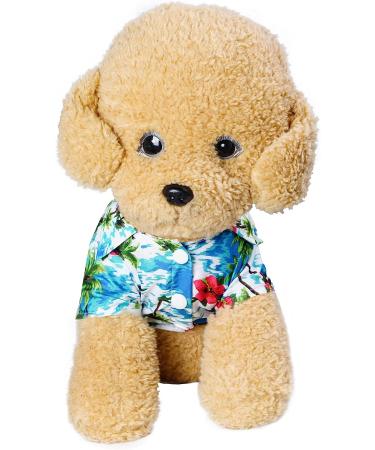 Topbuti 4-Piece Hawaiian Dog & Cat Shirt Set | Summer Beach Apparel for Extra Small Pets (Medium) - Buy Online on GoSupps.com