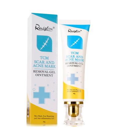 Scar and Acne Marks Removal Ointment Gel Scar Removal Cream Skin Repair Scars Burns Cuts Stretch Marks Acne Spots Scar Cream