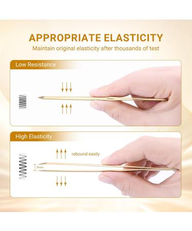 Nagaraku Faserspitze Eyelash Extension Tweezers - Professional Precision Stainless Steel Straight Tip AG-03 - Buy Online on GoSupps.com