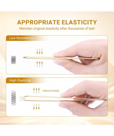 Buy Nagaraku Faserspitze Eyelash Extension Tweezers | Professional Precision 5cm Slim Antistatic Anti-Slip Straight Tweezers for Eyelash Separation - Buy Online on GoSupps.com