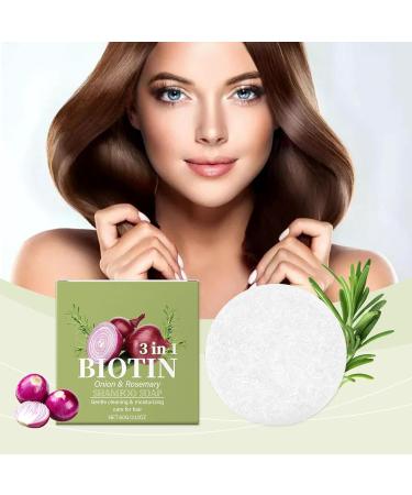  G n rique Shampoo Bar Onion Rosemary Shampoo Soap Rosemary Hair Soap For Hair Care Deep Cleansing And Hydration for All Hair Types Travel Size (2PC) - Buy Online on GoSupps.com