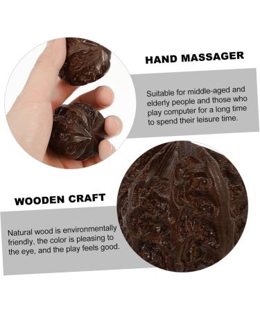 Buy Beavorty 12-Pack Health Massage Balls - Spiky Acupressure & Deep Tissue Relief for Gym & Home Decor - High-Quality Wooden Balls from Vietnam - Buy Online on GoSupps.com