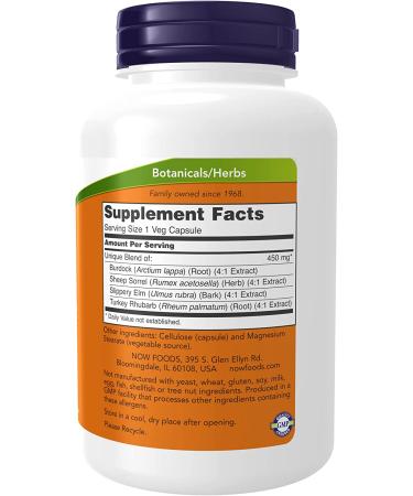 Now Foods Ojibwa Herbal Extract 450 mg - 180 Veg Capsules | Natural Herbal Supplement - Buy Online on GoSupps.com