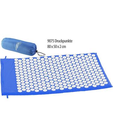 Newgen Medicals Acupuncture Mat - Extra Large Relaxation Mat with 9075 Pressure Points | 80x50 cm for Optimal Relaxation & Wellness - Buy Online on GoSupps.com