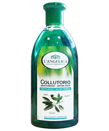 L'ANGELICA Mouthwash Anti-Plaque-Fresh Breath 500 Ml Care And Dental Hygiene