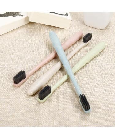 Suicra Portable Trip Handle Toothbrush - Soft Charcoal Tongue Cleaner for Adults | Blue - International Shipping Available - Buy Online on GoSupps.com