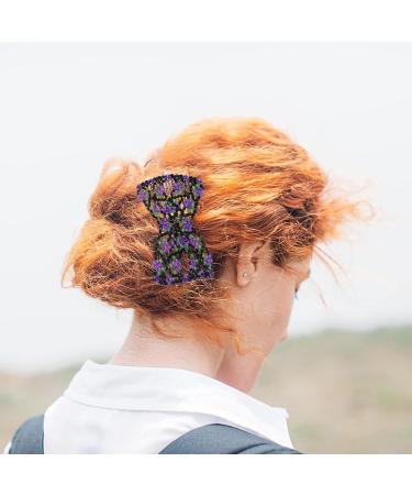 Magic Hair Clip - Double Stretch Hair Combs for Thick/Thin Hair - 5 Pack for DIY Hairstyles | Women & Girls - Buy Online on GoSupps.com