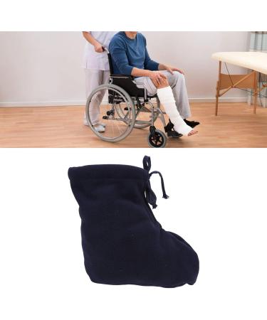 ANGGREK Cast Toe Cover Sock - Thickened Padded Soft Fleece Foot Warmer for Winter - Dark Blue One Size - International Shipping Available - Buy Online on GoSupps.com