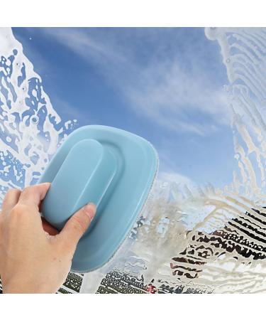 Alipis Handheld Screen Window Brush 2 in 1 Minimalist Japanese Style Ash and Dirt Brush Cleaner Portable Dry and Wet Cleaning Brush Window Cleaning Tools Grey - Buy Online on GoSupps.com