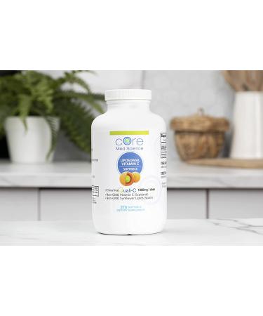Core Med Science Liposomal Vitamin C 1000mg Softgels - Quali-C Supplement USA Made - 270 Count - Buy Online on GoSupps.com