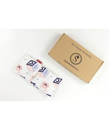 Thermal Baby Seed Bag for Colic Relief - Microwaveable Heat Pack with Washable Bear Cubs Cover - Buy Online on GoSupps.com