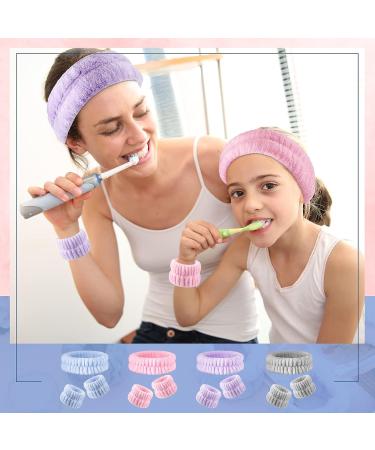 Set of 36 Microfiber Wash Band and Hair Band Spa Headbands and Wristbands - Buy Online on GoSupps.com