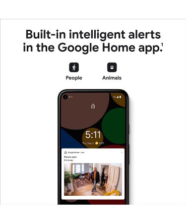 Google Indoor Nest Security Cam 1080p (Wired) - 2nd Gen - Snow | Buy Online - Buy Online on GoSupps.com