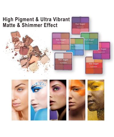 Hot Sugar Makeup Kit for Girls and Women - Full Starter Cosmetics Set with Eye Shadow Palette, Lip Balm, Blush, Lip Gloss, Brush, Lip Pencil, Eye Pencil, and Mirror - Mermaid-Inspired Beauty Collection - Buy Online on GoSupps.com