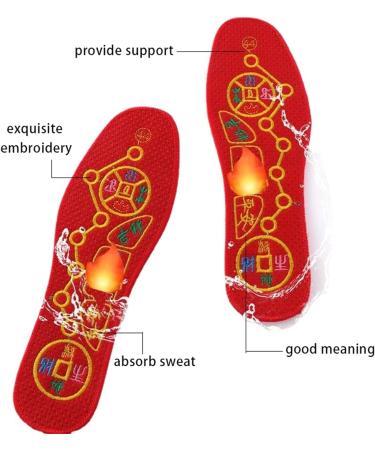 Feng Shui Seven Coins Insoles and Socks for Men Women - Set of 39 (2pcs) - Buy Online on GoSupps.com
