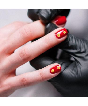 Beavorty 5 Boxes metal nail decoration rhinestones for nails Unique nail decor DIY rhinestones for crafts nail art jewel stickers manicure kit manicure metal decor jewelry pp the circle 3d - Buy Online on GoSupps.com