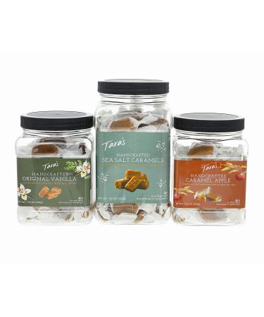 Taras Handcrafted Gourmet Sugar-Free Caramel 11.5 oz - Small Batch Kettle Cooked Creamy Individually Wrapped - 1 Pack - Buy Online on GoSupps.com