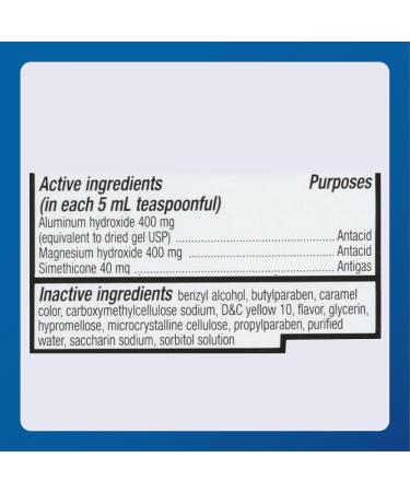 Major Mintox Maximum Strength Antacid/Antigas for Fast Relief of Heartburn Acid Indigestion Pressure Bloating - Lemon Creme - 12 Fl Oz (355 mL) (6 Pack) - Buy Online on GoSupps.com