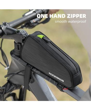 ROCKBROS Frame Bag - Narrow Shape Bicycle Top Tube Bag for MTB Road Bike & E-Bike | 1.1L Capacity | International Shipping - Buy Online on GoSupps.com