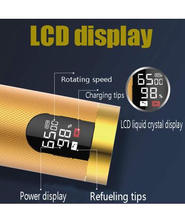 RIYAN Hair Clippers for Men Cordless Clippers for Hair Cutting Beard Trimmer Barbers Grooming Kit Rechargeable LED Display - Buy Online on GoSupps.com