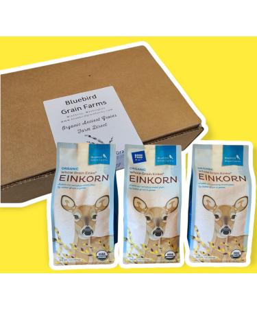 Organic Whole Grain Einkorn - Pack of 3
