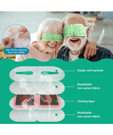 Warm Eye Mask for Tired Eyes - 4 Pcs | Soothing Relief & Comfort | International Shipping Available - Buy Online on GoSupps.com