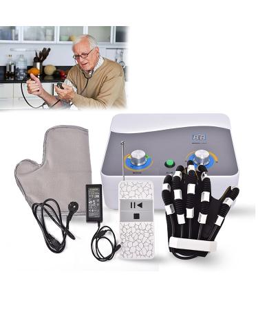 ZZBB Manual Training Rehabilitation Gloves Nerve Massager Soft Resting Hand Splint for Flexion Contracture Right-hand Small