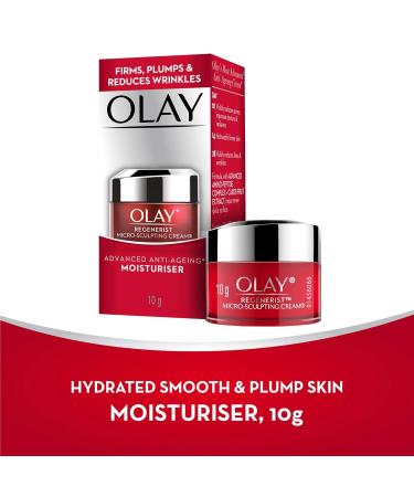 Olay Day Cream: Regenerist Microsculpting Mini Moisturiser (non SPF) 10g/0.35oz Mini Moisturiser (non SPF) 0.35 Ounce (Pack of 1) - Buy Online on GoSupps.com