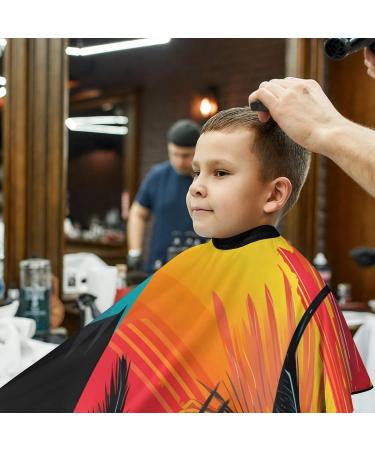 Tropical Palm Tree Hair Cutting Cape for Boys & Girls | Professional Barber Apron - International Shipping Available - Buy Online on GoSupps.com