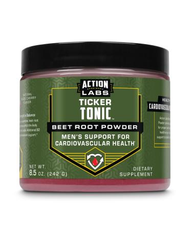 Action Labs Ticker Tonic Beet Root Powder w/Vitamin B2 (Riboflavin)