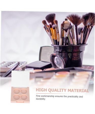 WOFASHPURET Makeup Pallette 2pcs Eye Shadow Replacement Box Loose Powder Filling Travel Convenient Eyeshadow Lipstick Tray - Buy Online on GoSupps.com