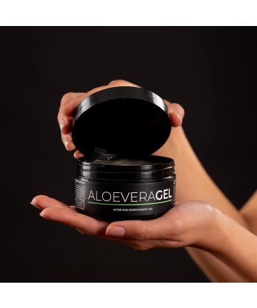 BYROKKO Aloe Vera Gel (215ml) - Fast-Absorbing After-Tanning Cooling Gel for Hydrated and Regenerated Skin - Buy Online on GoSupps.com