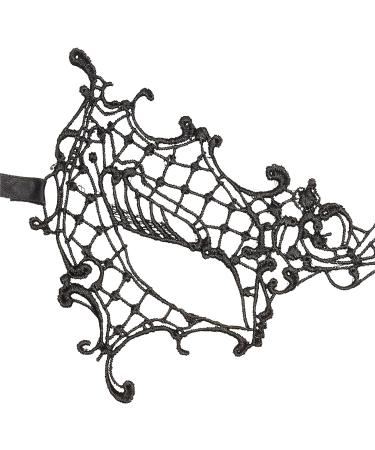 Fremskre Handmade One-eyed Styling Luxury Lace Masquerade Mask for Women - Buy Online on GoSupps.com