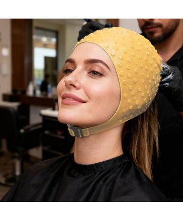 Bonnet de Coloration Cheveux Silicone R utilisable Dor Bonnet Isolant pour M ches Outil Coiffure DIY pour Soins et D coloration - Buy Online on GoSupps.com
