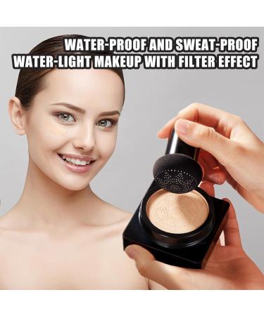 Generic Kakaxi Mushroom Head Air Cushion CC Cream Heykomi Kakaxi Mushroom Head Air Cushion CC Cream Heykomi Foundation Heykomi Air Cushion CC Cream (Natural Color) - Buy Online on GoSupps.com