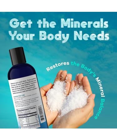 Activation Products Pure Ocean Liquid Minerals - 70+ Potent Ionic Trace Elements for Energy, Muscle & Joint Health - 8 fl oz - Buy Online on GoSupps.com