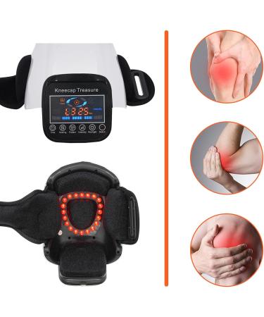 JAYEUW Cordless Knee Massager Infrared Heating for Joint Pain Relief & Swelling | Ideal for Osteoarthritis - Buy Online on GoSupps.com