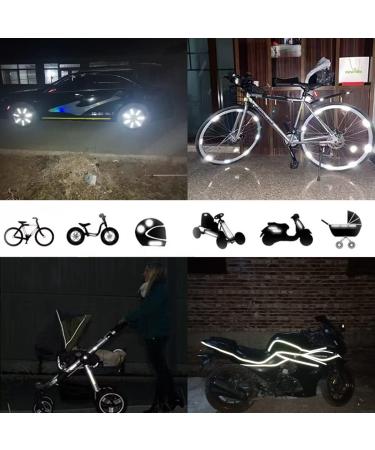 Tsathoggua Bicycle Reflectors Sticker Set - 66 Multi-Shape Stickers for Bikes Motorcycles & Strollers | Enhance Safety with Reflective Light Stickers - Buy Online on GoSupps.com