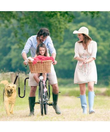 Mrwizms 180 Bicycle Dog Leash | Hands-Free Bike Leash for Dogs | Removable Pet Exercise Line for Walking Running & Cycling - Black - Buy Online on GoSupps.com